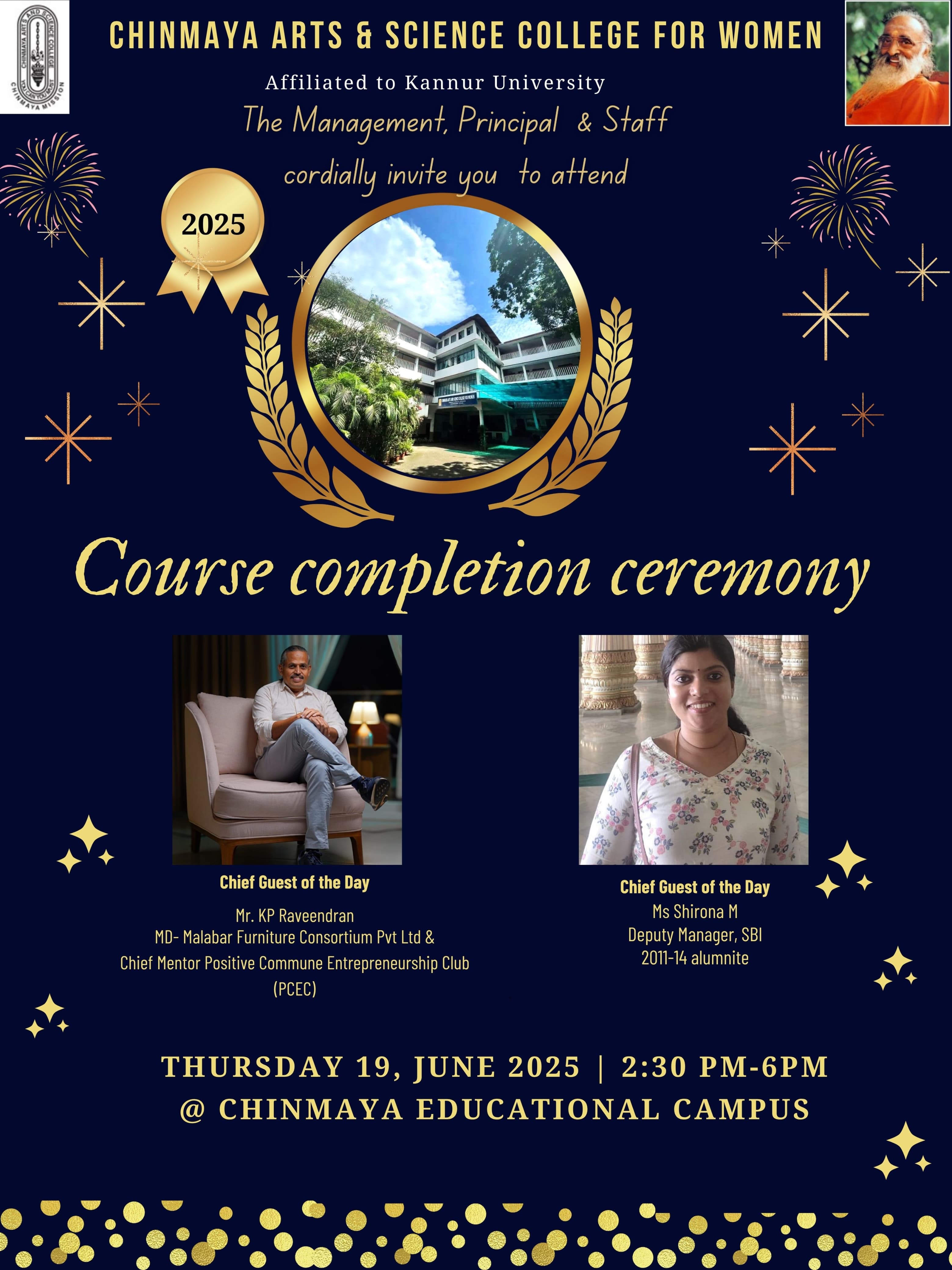 COURSE COMPLETION CEREMONY - JUNE 2025