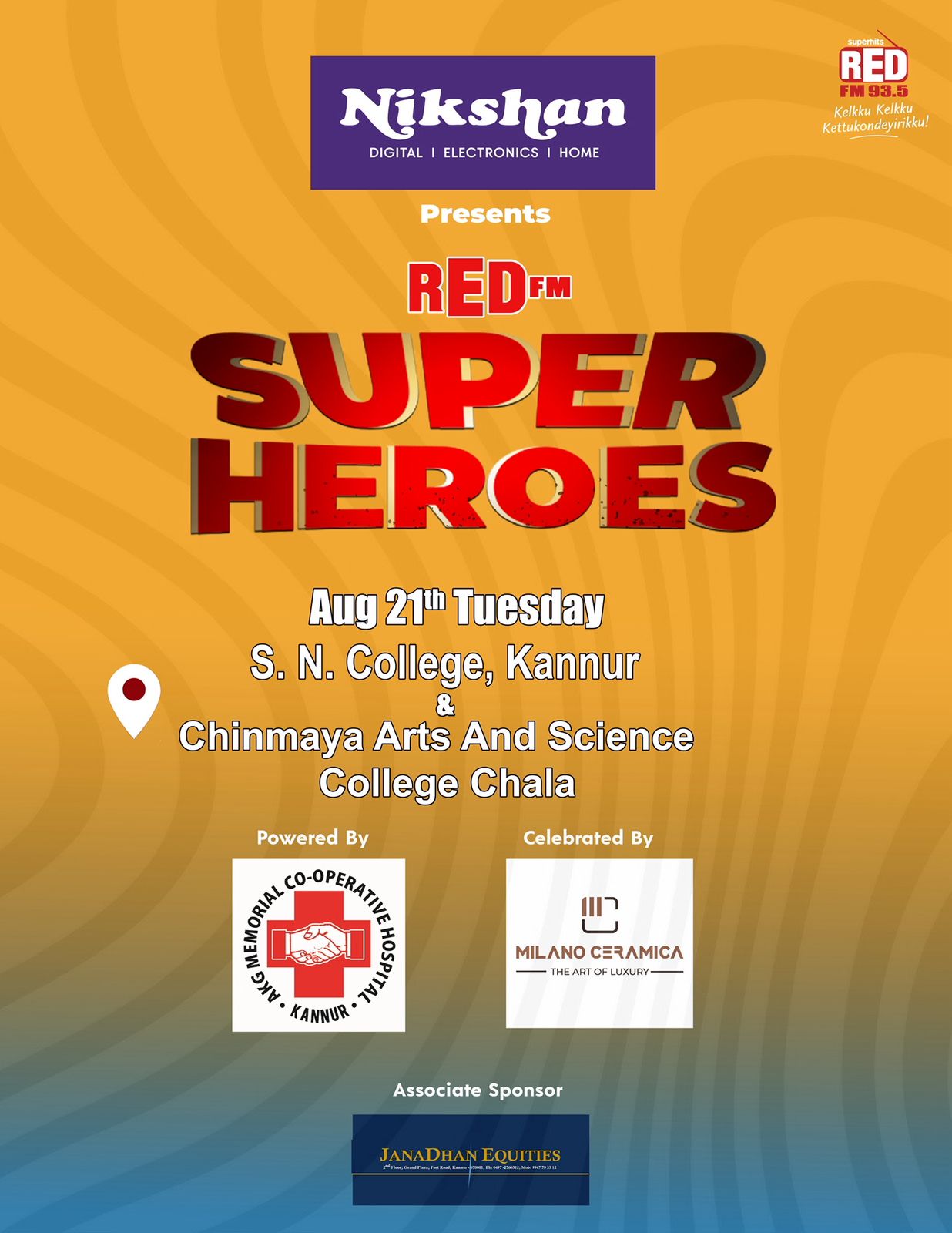 SUPER HEROS - REDFM-21ST AUG 2025