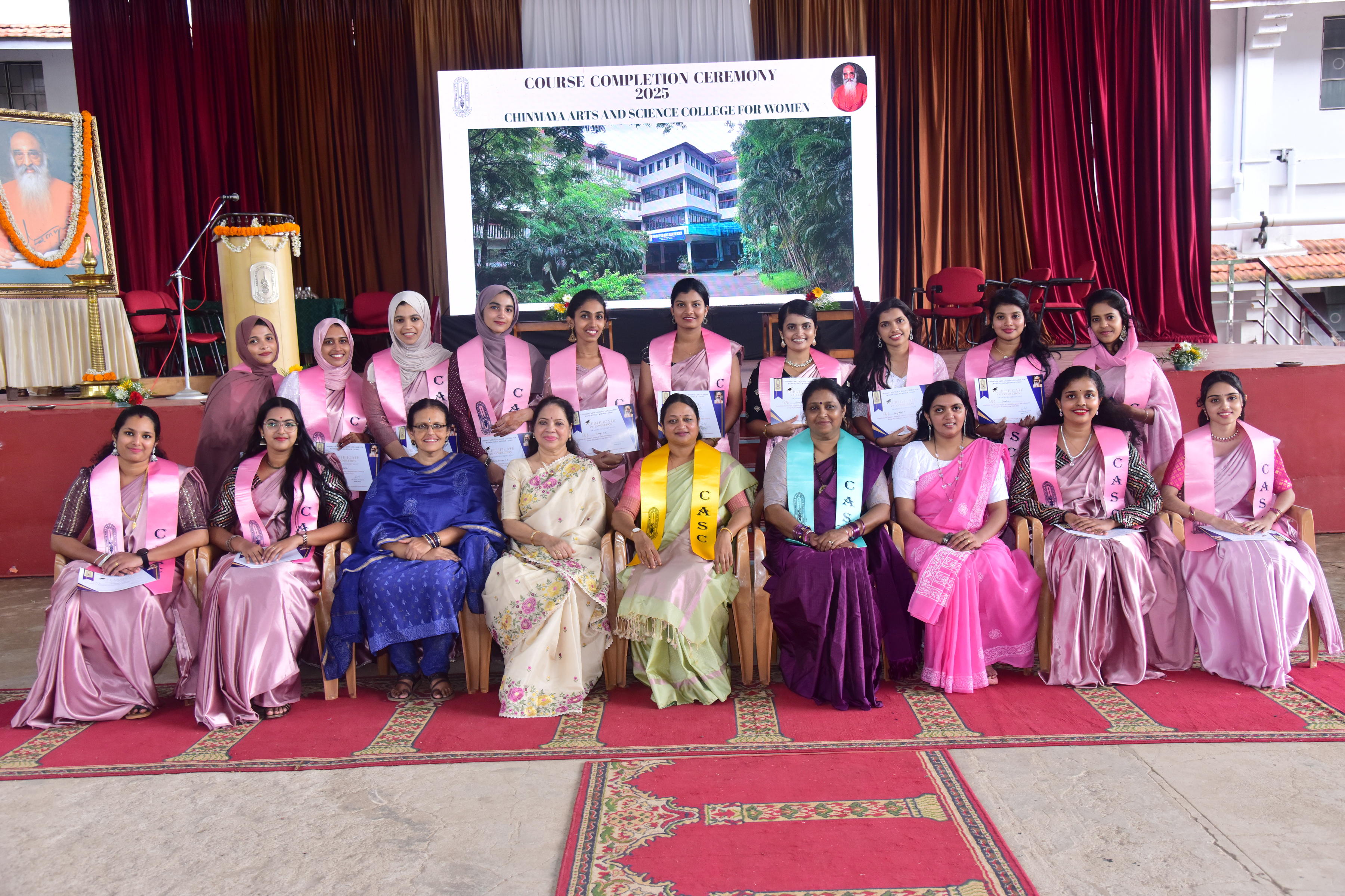COURSE COMPLETION CEREMONY CLASS PHOTOS 2025