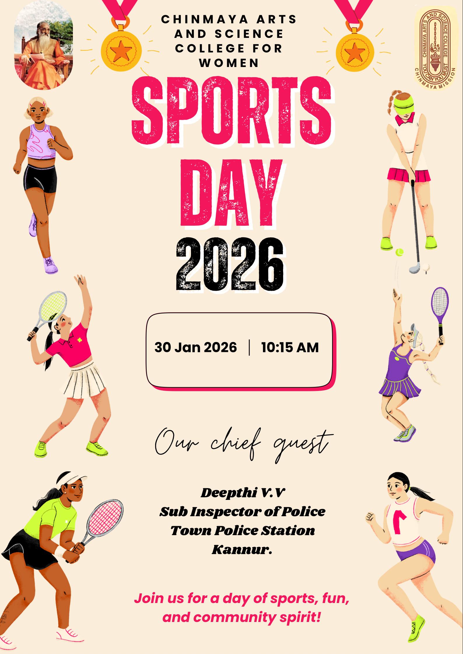 SPORTS DAY : 30-1-26
