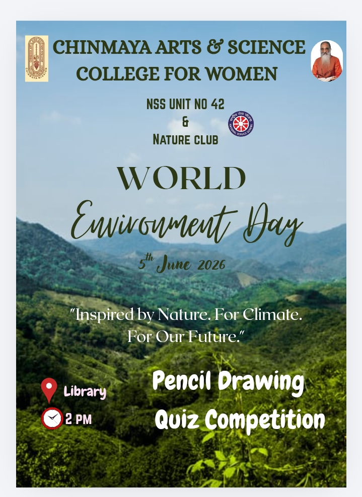 WORLD ENVIRONMENT DAY 5-6-26